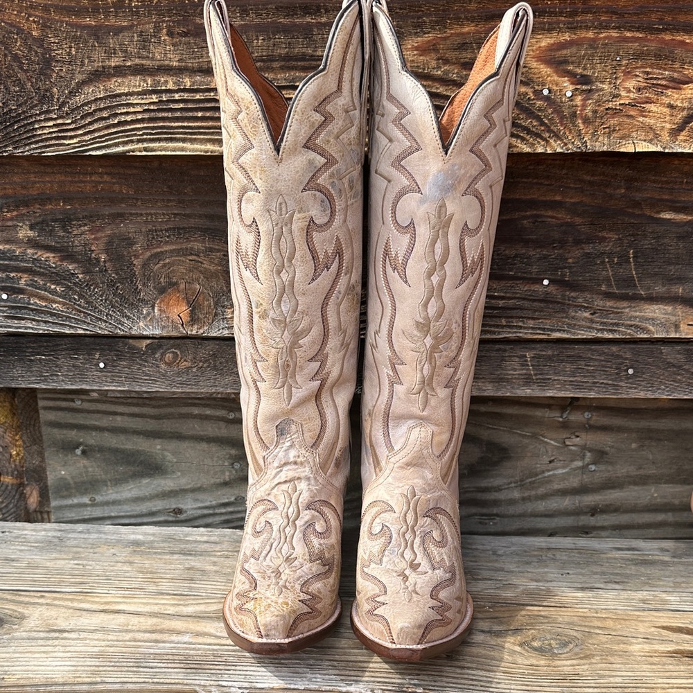 Dan Post cowgirl cowboy Boots - Picture 3 of 9